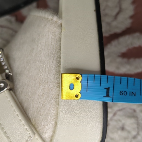 Poster Girl Mule Strappy Square Toe Heels Size 6 - Picture 16 of 17